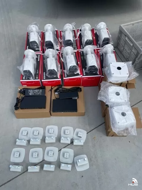 【屏東】科技廠房安裝 IP Cam網路攝影機施工紀錄分享