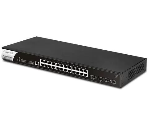 28埠L2+網管型10G交換器 型號:VigorSwitch G2280x 28埠L2+網管型10G交換器 型號:VigorSwitch G2280x